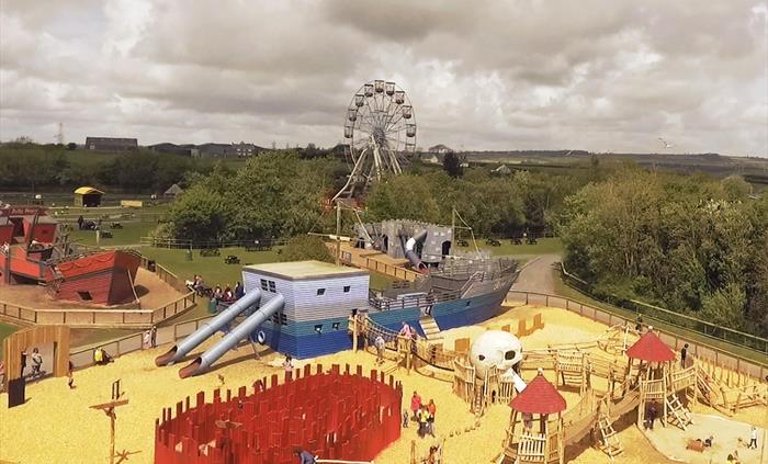 The Pirate Playground at Folly Farm